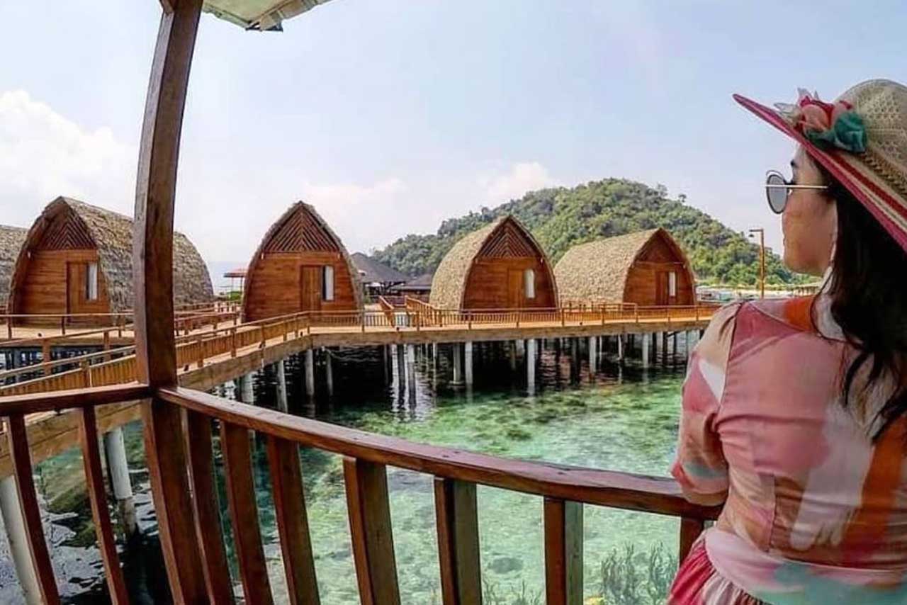 Pulau Tegal Mas Resort di Pesawaran, Asyik Buat Berakhir Pekan - Dinas